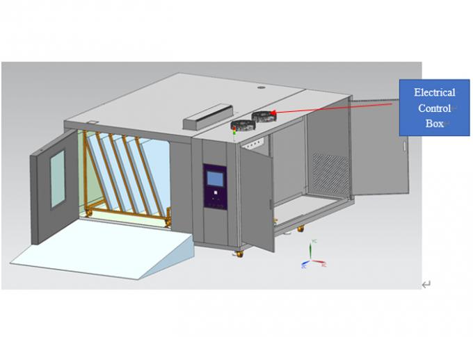 Chambre d'essai de chaleur à humidité constante pour tester le panneau solaire IEC60068-2 4